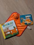 Dikkie Dik Knuffeldoekje met voorlees boekjes, Ophalen, Jet Boeke, 6 tot 12 maanden, Zo goed als nieuw