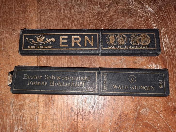 Vintage Scheermessen ERN Wald-Solingen, Antiek en Kunst, Antiek | Gereedschap en Instrumenten, Ophalen of Verzenden