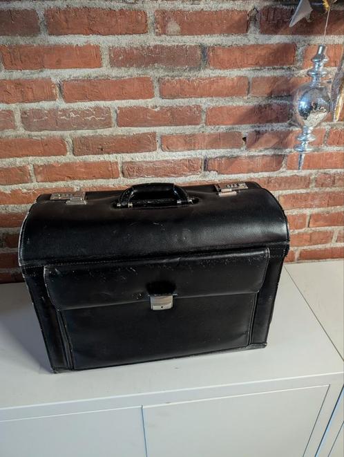 Grote Aktetas Koffer Loodgieterstas Documentenkoffer Dossier, Sieraden, Tassen en Uiterlijk, Koffers, Zo goed als nieuw, Minder dan 50 cm