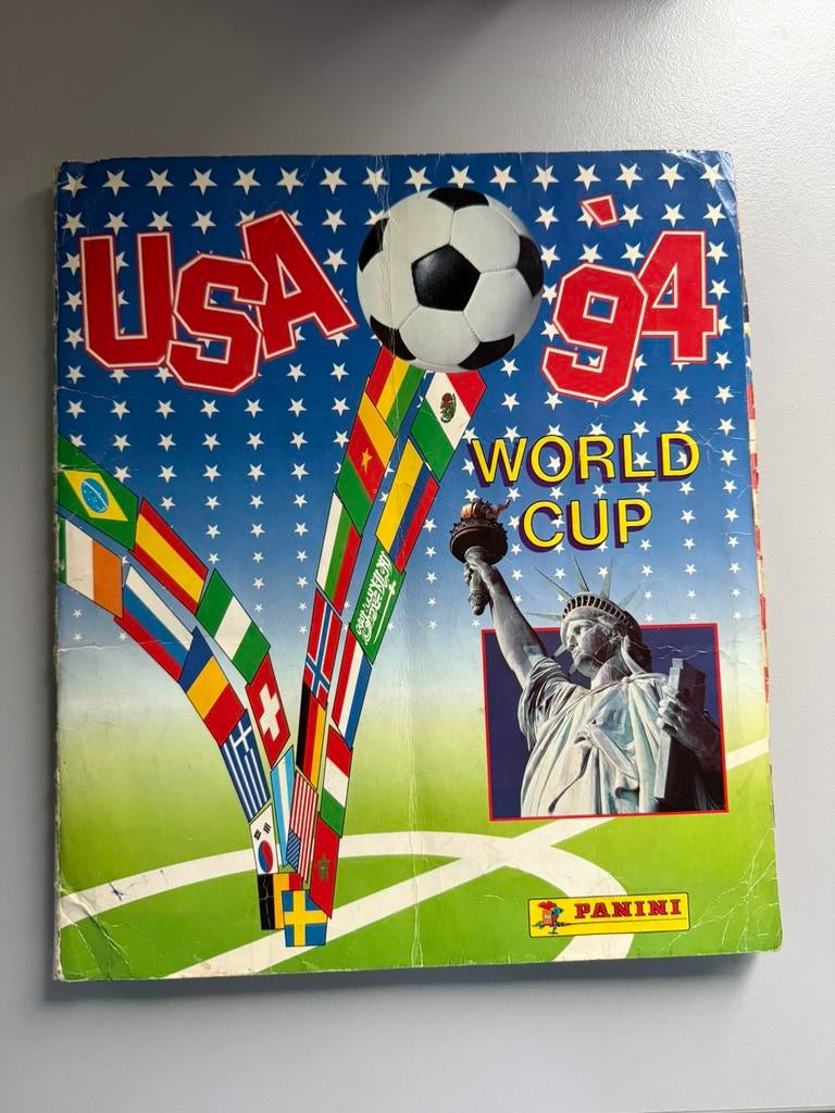 Panini Usa 94 album compleet, Ophalen of Verzenden, Zo goed als nieuw, Buitenlandse clubs, Poster, Plaatje of Sticker