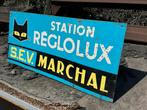MARCHAL oud reclamebord 1960, Ophalen, Reclamebord, Gebruikt, .