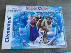 Puzzel van Frozen - 104 stukjes - Clementoni, Ophalen of Verzenden, Meer dan 50 stukjes, Zo goed als nieuw, 6 jaar of ouder