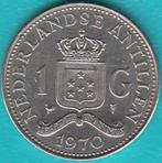 Nederlandse Antillen 1 gulden 1970 Juliana in munthouder, 1 gulden, Koningin Juliana, Ophalen, Losse munt