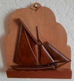 Houten Galway Hooker Wanddecoratie, Huis en Inrichting, Ophalen of Verzenden, Gebruikt