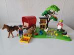 Playmobil boeren echtpaar aan het werk, Complete set, Ophalen of Verzenden, Zo goed als nieuw