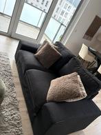 Grijze 2 zits bank, Huis en Inrichting, Ophalen, Tweepersoons, 75 tot 100 cm, Zo goed als nieuw