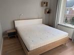 2p bed met Ikea Hyllestad matras en accessoires, Huis en Inrichting, Slaapkamer | Complete slaapkamers, Ophalen, Zo goed als nieuw