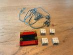Lego trein 7861 trein lampjes verlichting 12 volt, Ophalen of Verzenden, Gebruikt, Complete set, Lego