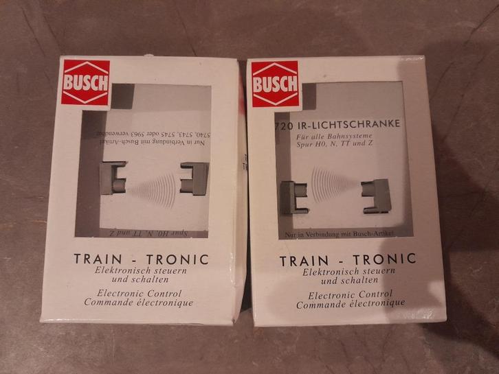 Busch 5720 (2x) in ovp, Hobby en Vrije tijd, Modeltreinen | H0, Zo goed als nieuw, Overige typen, Gelijkstroom of Wisselstroom