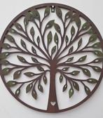 Metalen wanddecoratie levensboom Ø 52 cm, Huis en Inrichting, Ophalen of Verzenden, Nieuw