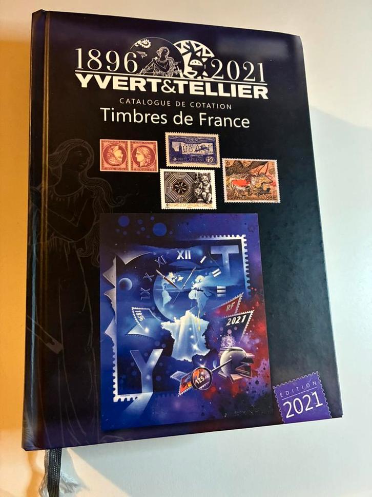 Yvert et Tellier Catalogus Franse Postzegels, Postzegels en Munten, Postzegels | Toebehoren, Catalogus, Ophalen of Verzenden