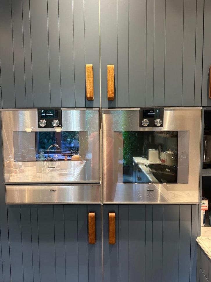 Gagganau inbouw oven set Hetelucht/Steamer/warmtelade, Witgoed en Apparatuur, Ovens, Gebruikt, Inbouw, Oven met grill, Minder dan 45 cm