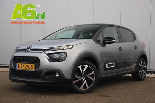 Citroen C3 1.2 PureTech Shine 110PK Automaat Navigatie Achte, Auto's, Citroën, Bedrijf, Te koop, C3, ABS, Achteruitrijcamera, Airbags