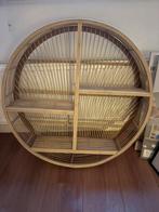 Ronde wandplank rotan, Ophalen, Zo goed als nieuw