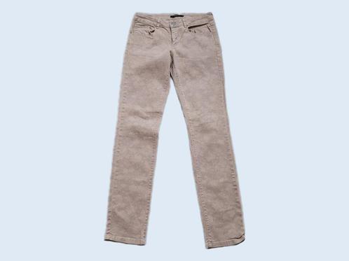PROMISS beige spijkerbroek met print maat 36 ~ JB0042, Kleding | Dames, Spijkerbroeken en Jeans, Zo goed als nieuw, W28 - W29 (confectie 36)