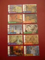 2001 Nieuwe Kunst 1890-1910 gestempeld NVPH 1974 -1983, Postzegels en Munten, Postzegels | Nederland, Verzenden, Gestempeld