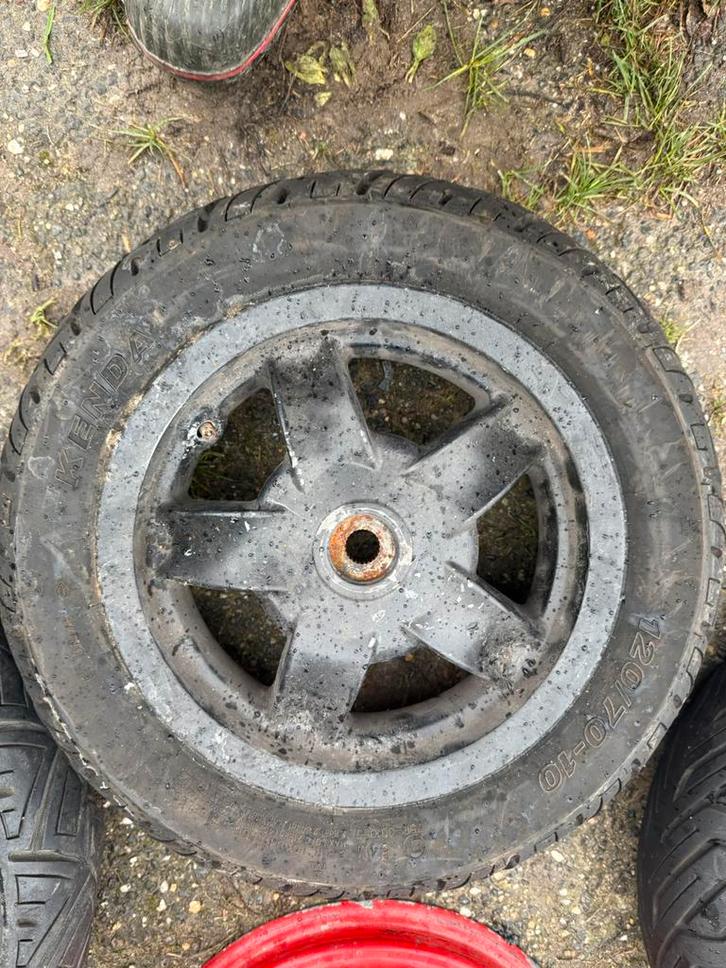 Zip Achtvelg plus band, Motoren, Tuning en Styling, Ophalen of Verzenden