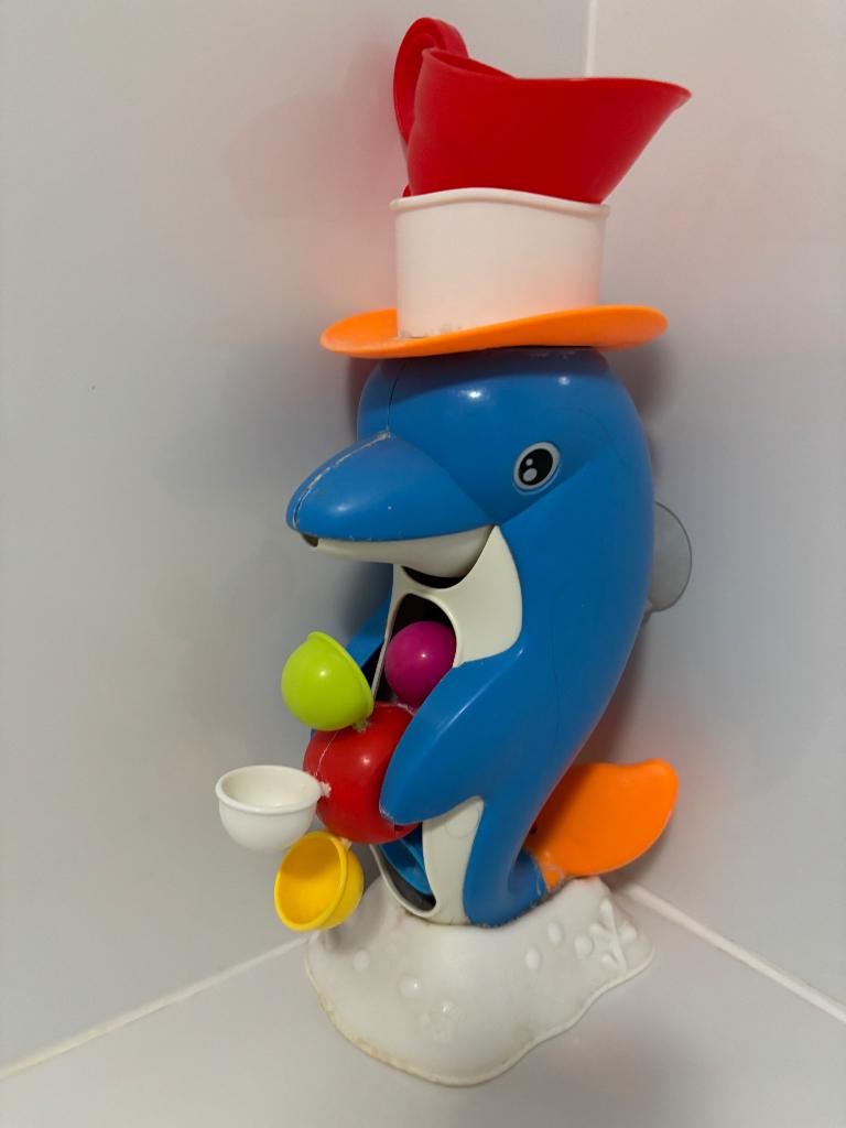 Dolfijn bad speelgoed, Kinderen en Baby's, Speelgoed | Badspeelgoed, Ophalen, Gebruikt