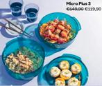 Tupperware micro plus, Huis en Inrichting, Keuken | Tupperware, Ophalen of Verzenden, Nieuw, Overige typen