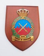 Houten squadron embleemschildje 603 GLR beveiligings sqn LW, Ophalen of Verzenden, Luchtmacht, Nederland, Embleem of Badge