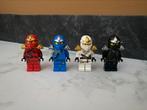 Lego Ninjago Kai, Jay, Zane & Cole ZX Minifiguren, Ophalen of Verzenden, Gebruikt, Lego