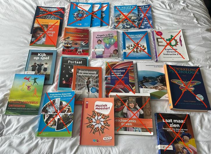 Verschillende PABO studieboeken, Boeken, Studieboeken en Cursussen, Zo goed als nieuw, HBO, Ophalen of Verzenden