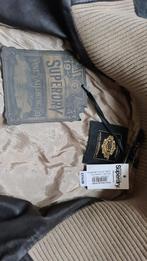 Jas, Super Dry Jas, Leren jas, Nieuw, Kleding | Heren, Zwart, Ophalen of Verzenden, Super Dry, Maat 56/58 (XL)
