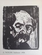 EmileNolde: Italianen,  - Houtsnede prent, Antiek en Kunst, Ophalen of Verzenden