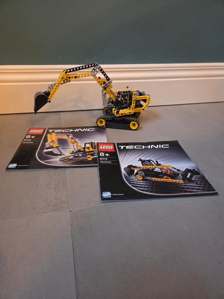 Lego 8419 graafmachine technic, Kinderen en Baby's, Speelgoed | Duplo en Lego, Ophalen of Verzenden