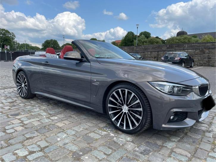 BMW 430i Cabrio M-SPORT 19” Individual, Auto's, BMW, 4-Serie, ABS, Achteruitrijcamera, Airbags, Airconditioning, Alarm, Bluetooth