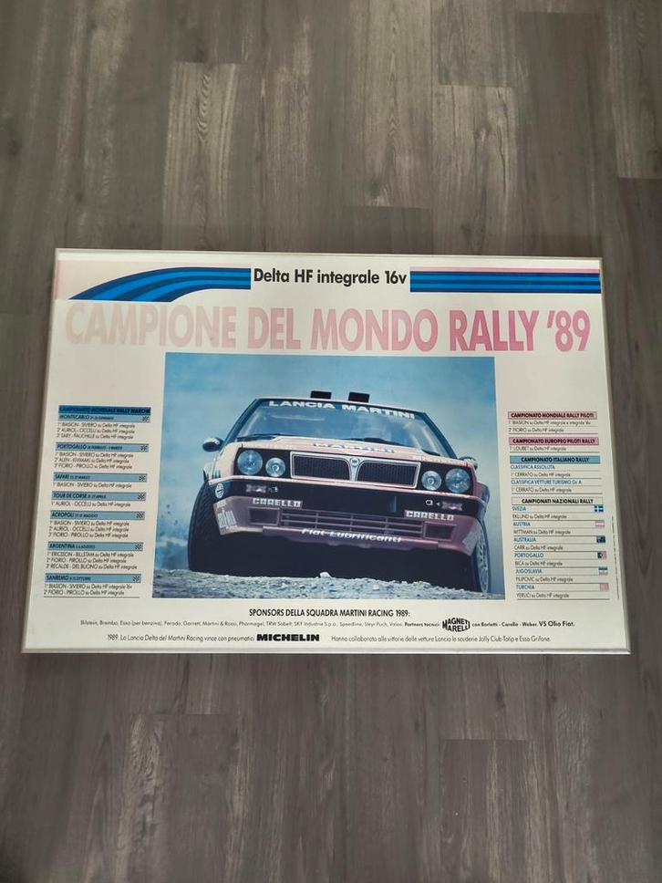 Lancia Delta hf integrale - Rally '89, Verzamelen, Automerken, Motoren en Formule 1, Auto's, Ophalen of Verzenden