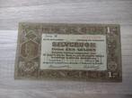 Heel mooi biljet 1 gulden 1920, zilverbon van het oude type, Postzegels en Munten, Bankbiljetten | Nederland, Ophalen of Verzenden