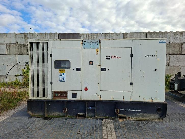 Cummins 250 kVA Generator Aggregaat | Lage Uren!, Doe-het-zelf en Verbouw, Aggregaten, Gebruikt, Dieselolie, 30 kVA of meer, Ophalen