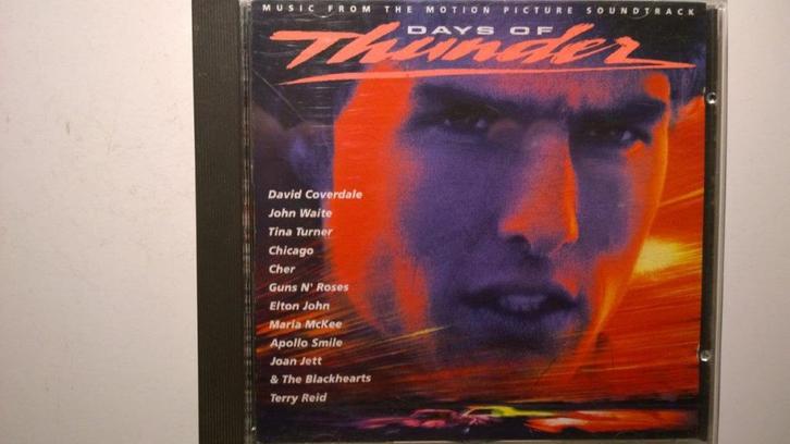 Days Of Thunder (Music From The Motion Picture Soundtrack), Cd's en Dvd's, Cd's | Filmmuziek en Soundtracks, Zo goed als nieuw