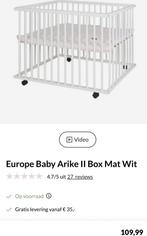 Europe Baby Arike box met Snooze baby boxkleed okergeel, Boxkleed, Gebruikt, Ophalen of Verzenden, Vierkant