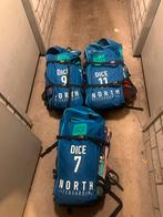 Complete Kitesurf Set 3x North Dice | Brunotti twintip | ION, Twintip, Ophalen, Gebruikt, Kitesurf-set