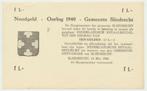 Sliedrecht oorlog 1 gulden 1940 Noodgeld