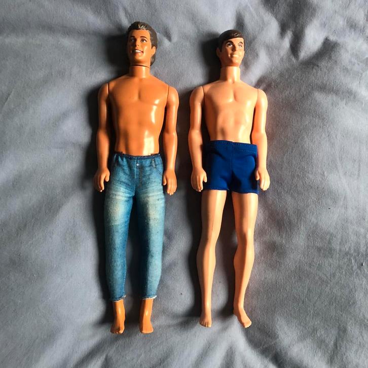 Vintage Ken poppen Mattel, Verzamelen, Poppen, Zo goed als nieuw, Pop, Ophalen of Verzenden