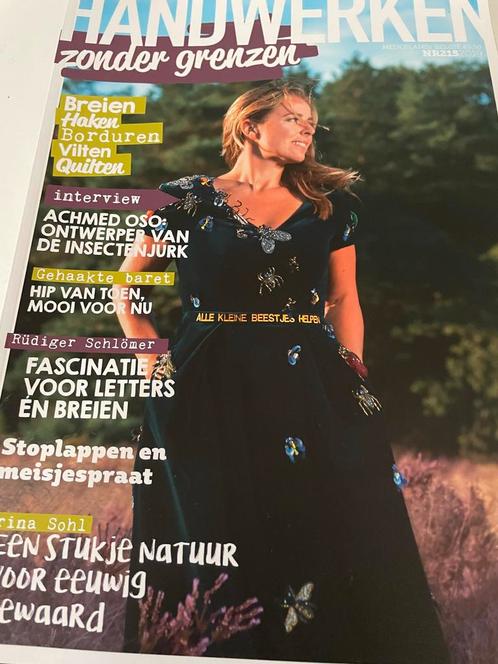 Handwerken zonder grenzen - Tijdschriften, Boeken, Tijdschriften en Kranten, Zo goed als nieuw, Overige typen, Ophalen of Verzenden