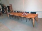 Franse smalle tafels kloostertafels stamtafels vergadertafel, Ophalen of Verzenden