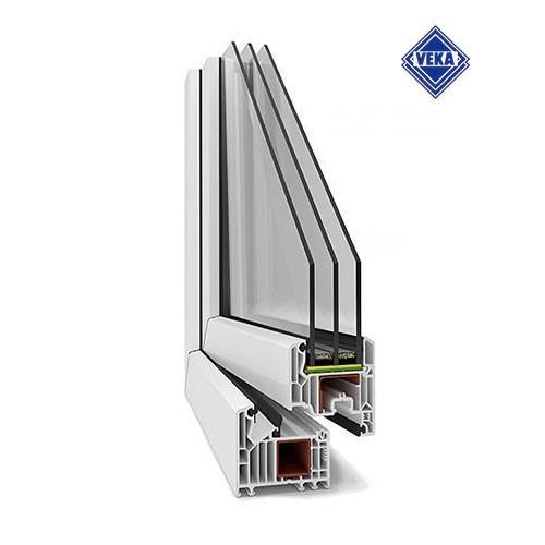 VEKA schuifpui / kunststof ramen – HR+++ glas, Doe-het-zelf en Verbouw, Kozijnen en Schuifpuien, Schuifpui, Kunststof, 150 tot 225 cm