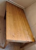degelijke houten werktafel, Ophalen, Gebruikt