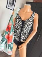 SUNFLAIR tankini top maat 40/L B-cup NIEUWSTAAT, Bikini, Ophalen of Verzenden, Zo goed als nieuw, Zwart