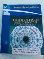 Research Methods - Graziano & Raulin (7th ed.), Gelezen, Ophalen of Verzenden, WO, Anthony M. Graziano, Michael L. Raulin