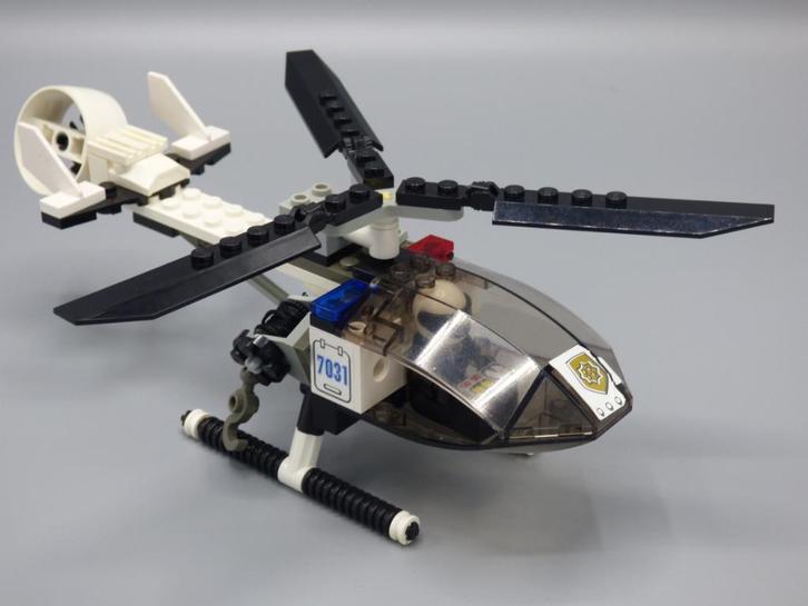 lego 7031 Politiehelikopter, Kinderen en Baby's, Speelgoed | Duplo en Lego, Gebruikt, Lego, Complete set, Ophalen of Verzenden