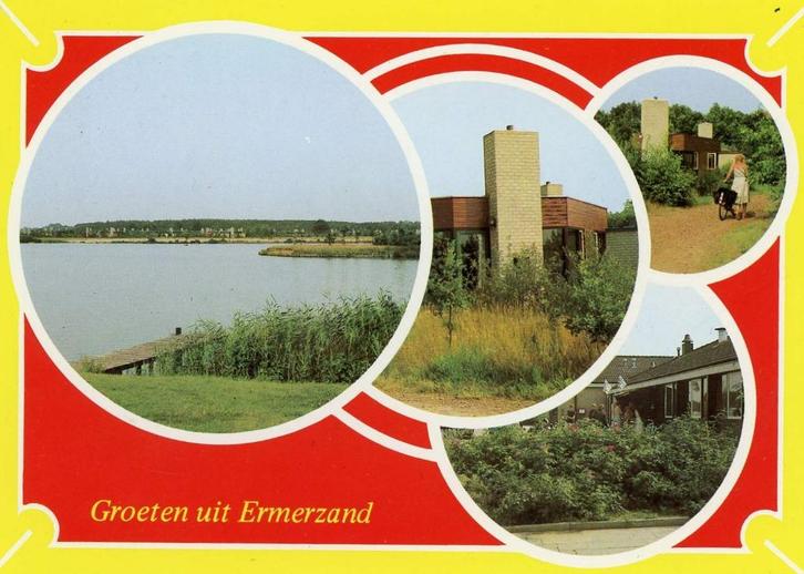 ERM Bungalowpark Ermerzand, Verzamelen, Ansichtkaarten | Nederland, Gelopen, Drenthe, 1960 tot 1980, Verzenden