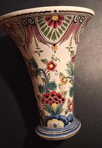 Mooie vaas delfts polychrome, Ophalen of Verzenden