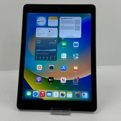 iPad 5e Gen (2017) 32GB WiFi Space Gray | iOS 16.7.10 | Met, Computers en Software, Apple iPads, Zo goed als nieuw, Apple iPad