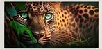 Diamond painting luipaard kat 50x100cm, Ophalen of Verzenden, Nieuw, Knutselwerk