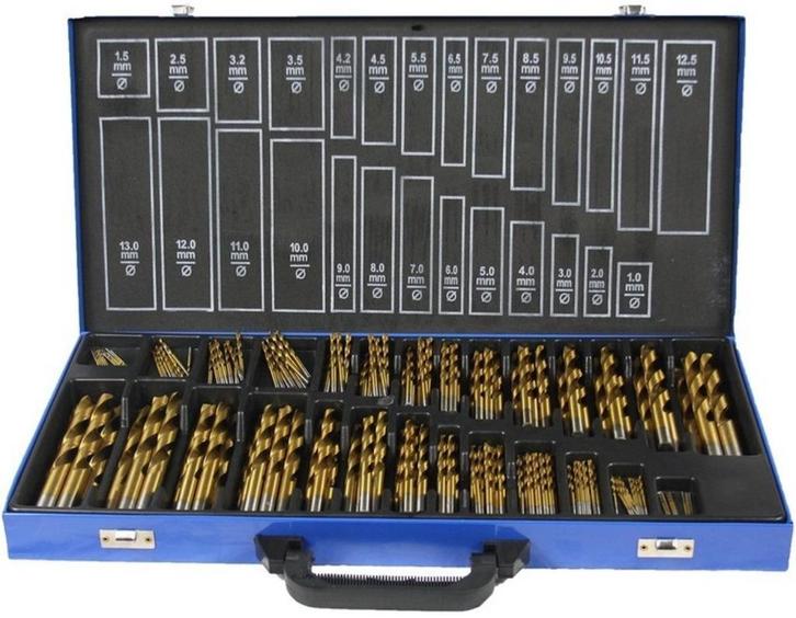 Borenset 230dlg Titanium DIN 338, Auto diversen, Autogereedschap, Nieuw, Ophalen of Verzenden